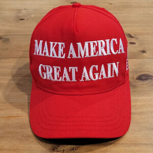 Make America Great Again MAGA Hat Cali-Fame Made USA Red Snapback Trump 2020 45